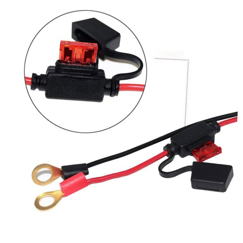 Cabilock SAE To Ring Connector Extension Cord High Temperature Resistant 1 Piece - Image 5